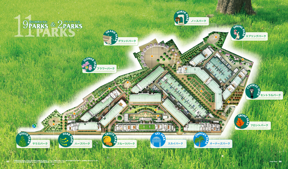 9PARKS & 2PARKS図